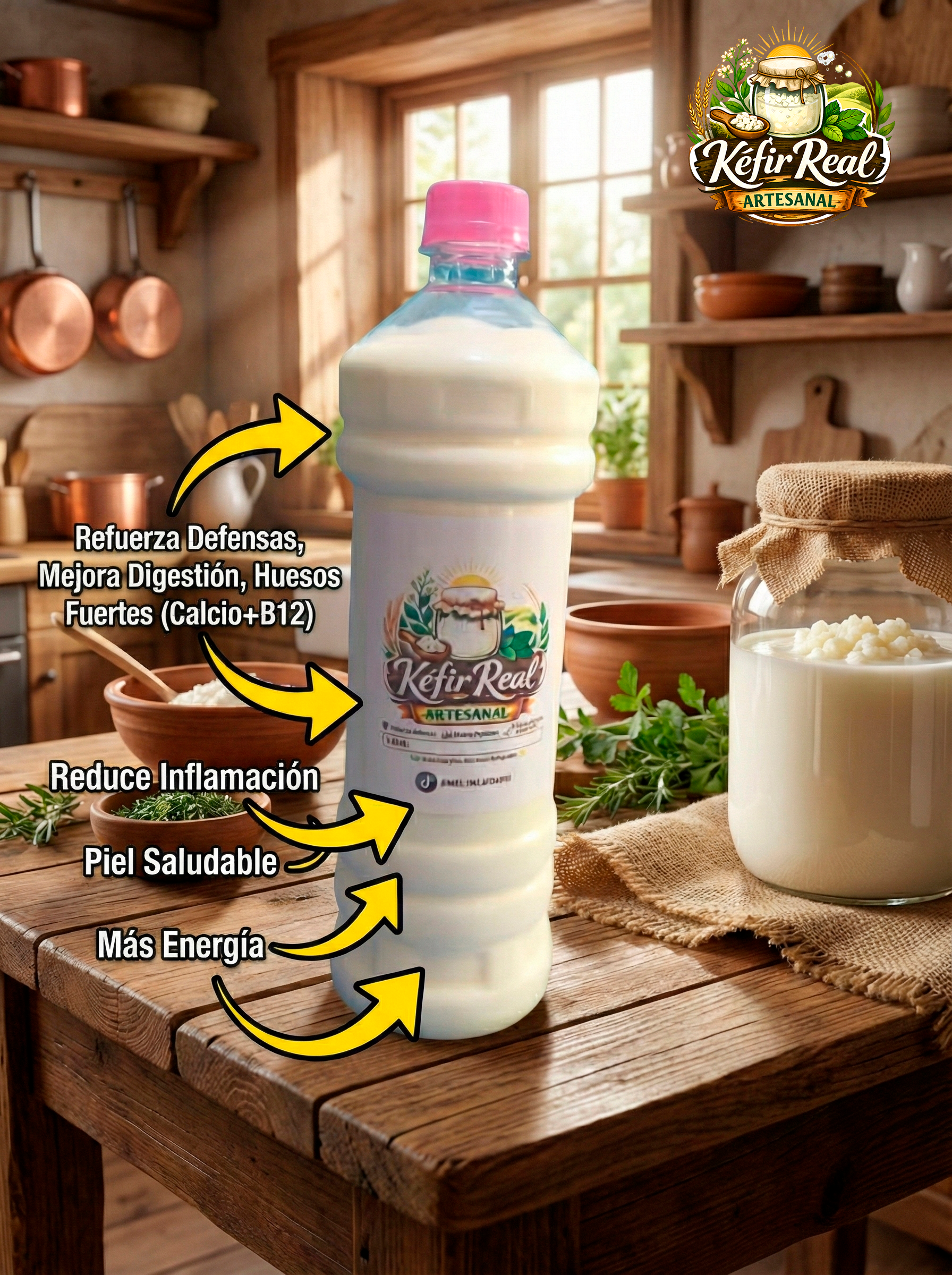 Vaso de Kéfir
